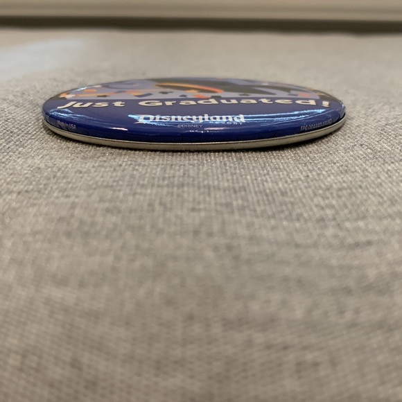 2/$7 - “Just Graduated!” Disney Button - Picture 2 of 3